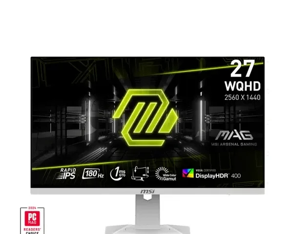 MSI MAG 274QRFW 180Hz White Gaming Monitor