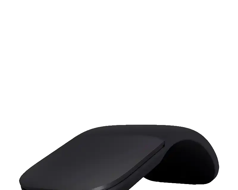 Microsoft Arc Black Wireless/Bluetooth Mouse 