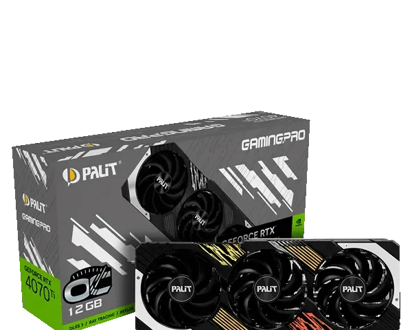 Palit GeForce RTX 4070 Ti GamingPro OC 12GB NED407TT19K9-1043A