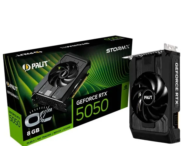 Palit GeForce RTX 5050 StormX OC 8GB NE65050T19P1-GB2070F