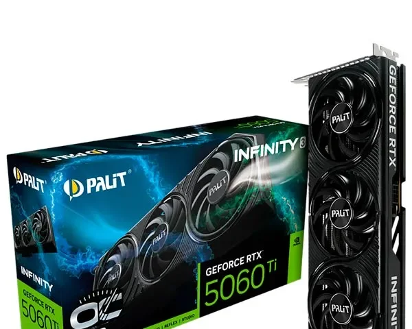 Palit GeForce RTX 5060 Ti Infinity 3 OC 16GB NE7506TS19T1-GB2061S