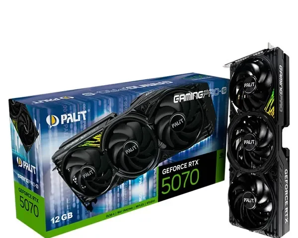 Palit GeForce RTX 5070 GamingPro-S 12GB NE75070019K9-GB2050U