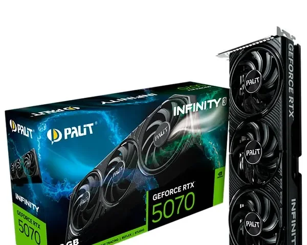 Palit GeForce RTX 5070 Infinity 3 12GB NE75070019K9-GB2050S