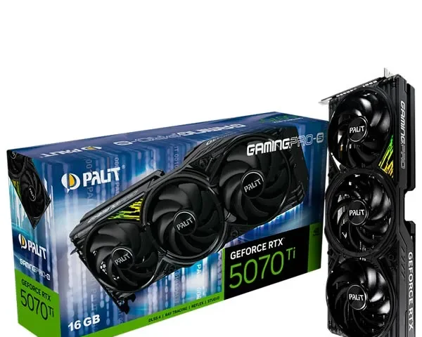 Palit GeForce RTX 5070 Ti GamingPro-S 16GB NE7507T019T2-GB2031U