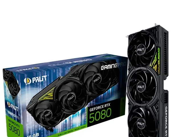 Palit GeForce RTX 5080 GamingPro 16GB NE75080019T2-GB2031A