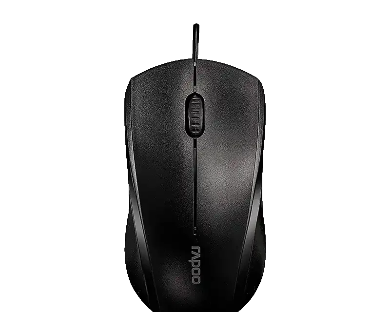 Rapoo N1200 Silent Wired Optical Mouse