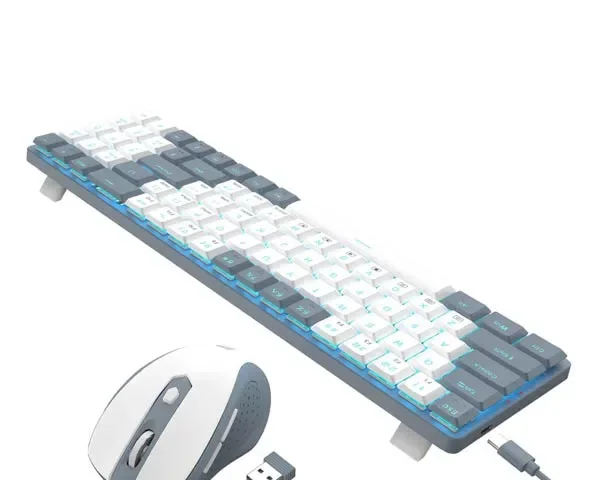 Redragon BS8772 Mechanical Wireless Keyboard and Mouse Combo