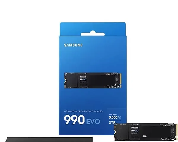Samsung 990 EVO 2TB NVMe M.2 SSD