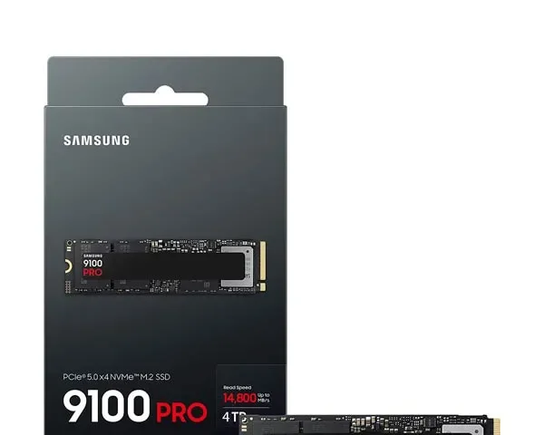 Samsung 9100 PRO 4 TB PCIe 5.0 M2 NVMe SSD