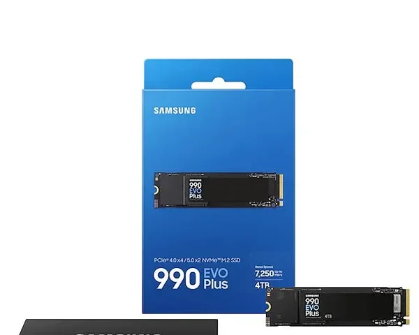 Samsung 990 EVO Plus 4TB NVMe M.2 Gen4 SSD