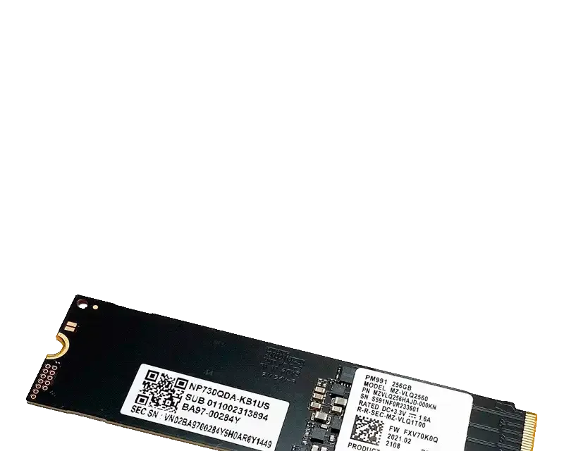 Samsung PM991 NVMe MZ-VLQ2560 256GB M.2 SSD
