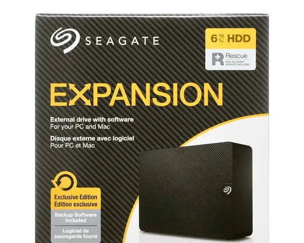 SeaGate Expansion Desktop Hard Drive 6TB STKP6000400