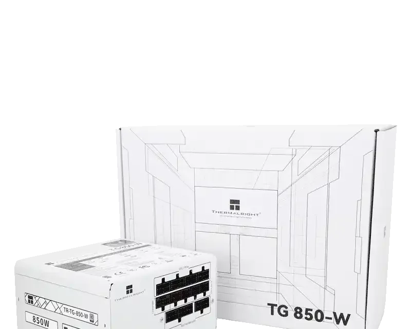 Thermalright TG850-W White 80 Plus Gold Power Supply