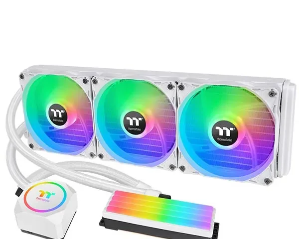 Thermaltake Floe RC360 CPU AIO Liquid Cooler Snow Edition