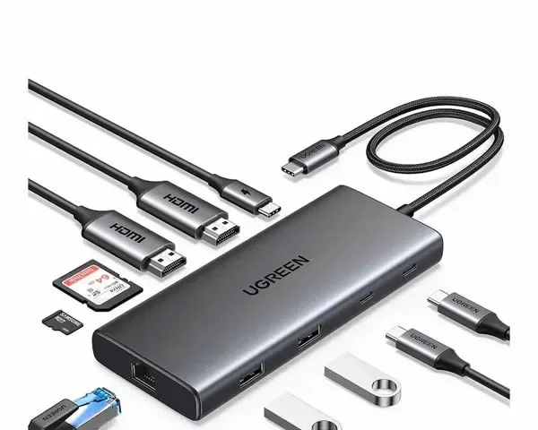 UGREEN CM639 USB C Hub 10-in-1 Multifunctional Adapter 45380
