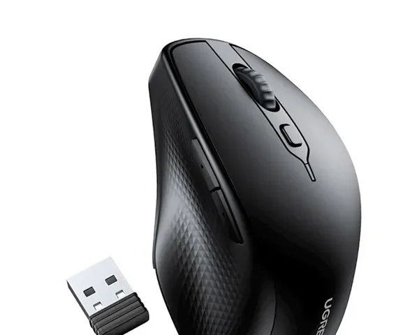 UGREEN MU101 Ergonomic Wireless & Bluetooth Mouse 90395