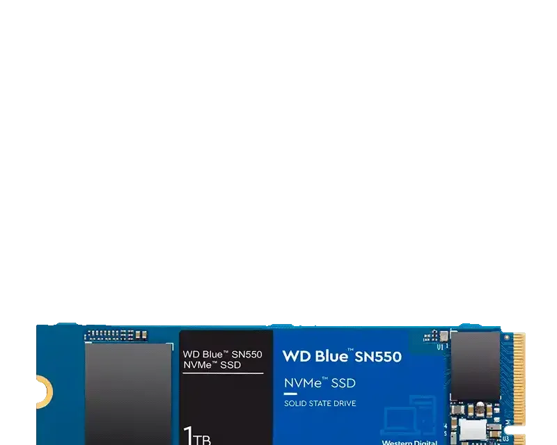 WD Blue 1TB SN550 NVMe SSD