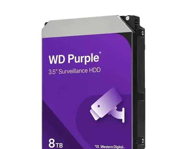 WD Purple Surveillance 8TB 3.5" Hard Drive WD82PURZ
