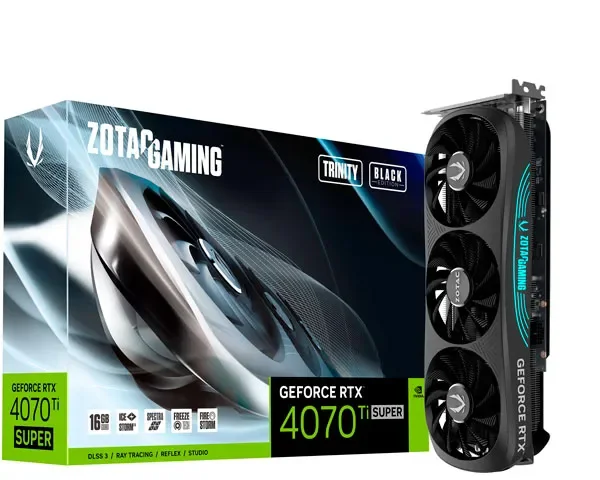ZOTAC GAMING GeForce RTX 4070 Ti SUPER Trinity 16GB GDDR6X