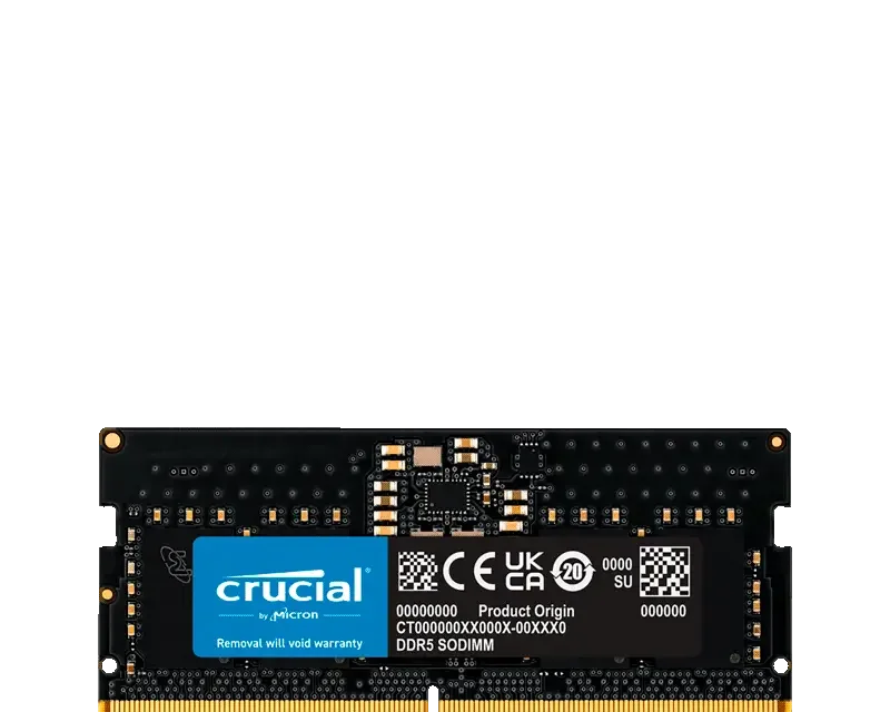 RAM Crucial 8GB DDR5 4800MHz SODIMM