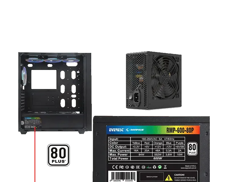 Rampage ALPHA-X Computer Case