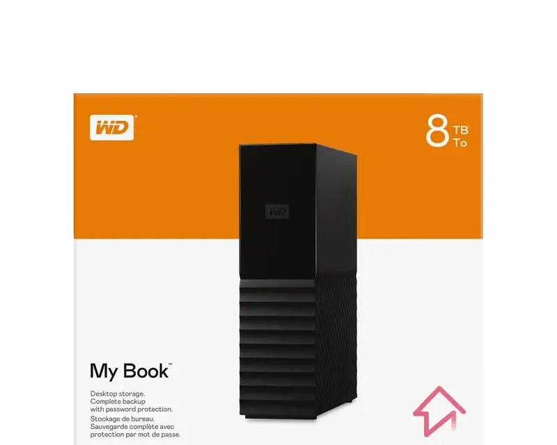 WD My Book 8TB External USB 3.0 Hard Drive