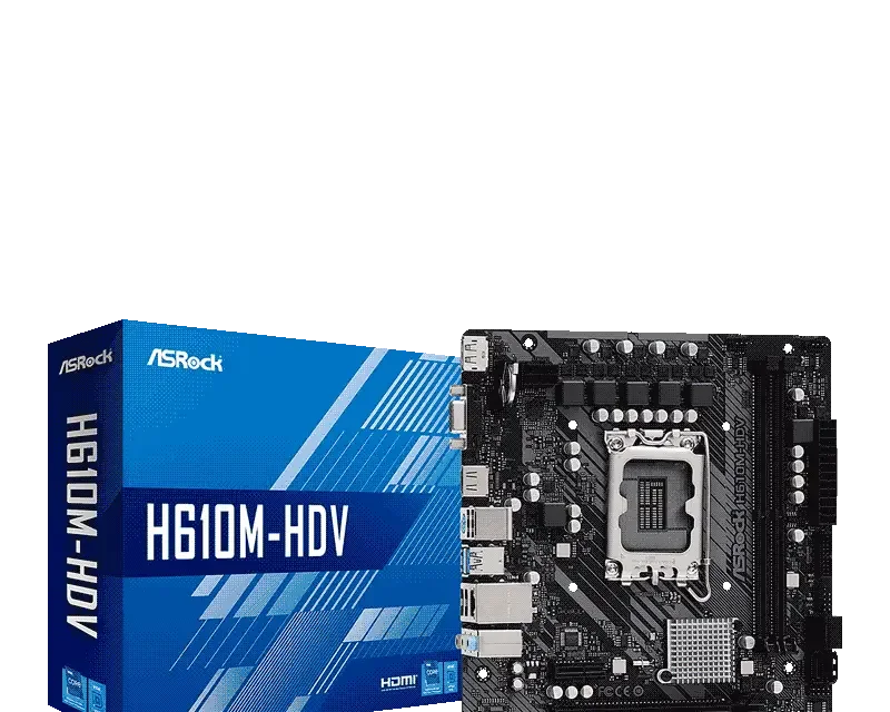 ASRock H610M-HDV 90-MXBHS0-A0UAYZ