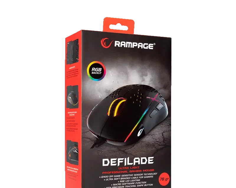 Rampage SMX-R111 Defilade Gaming Mouse