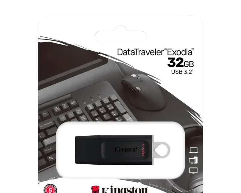 Kingston DataTraveler Exodia 32GB - USB 3.2 Flash Drive