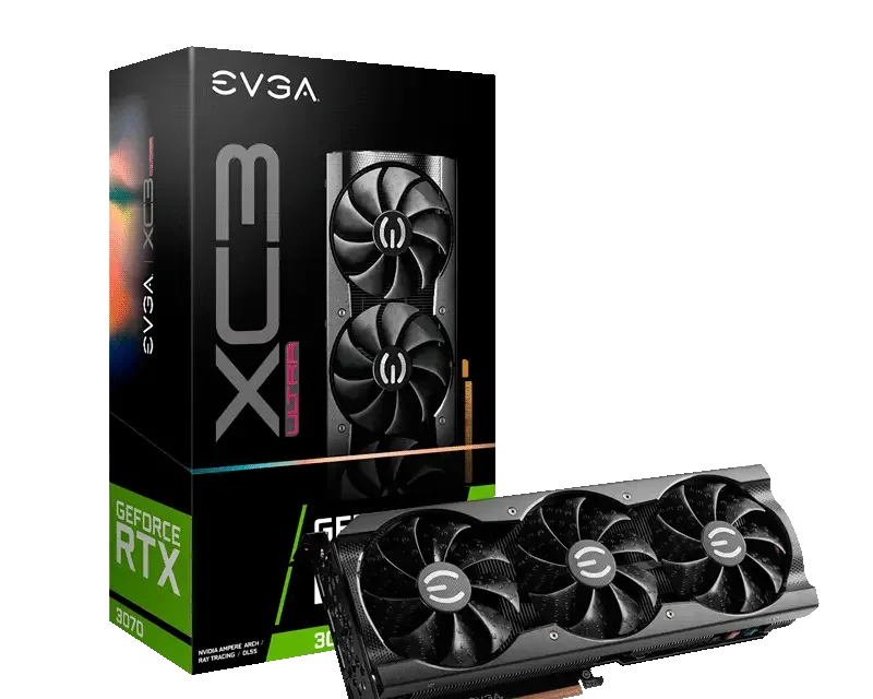 EVGA GeForce RTX 3070 8GB XC3 Ultra