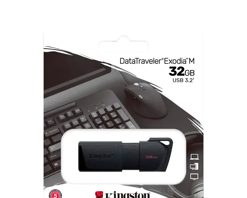 Kingston DataTraveler Exodia M 32GB - USB 3.2 Flash Drive