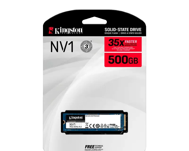 SSD Kingston NV1 NVMe PCIe 500GB