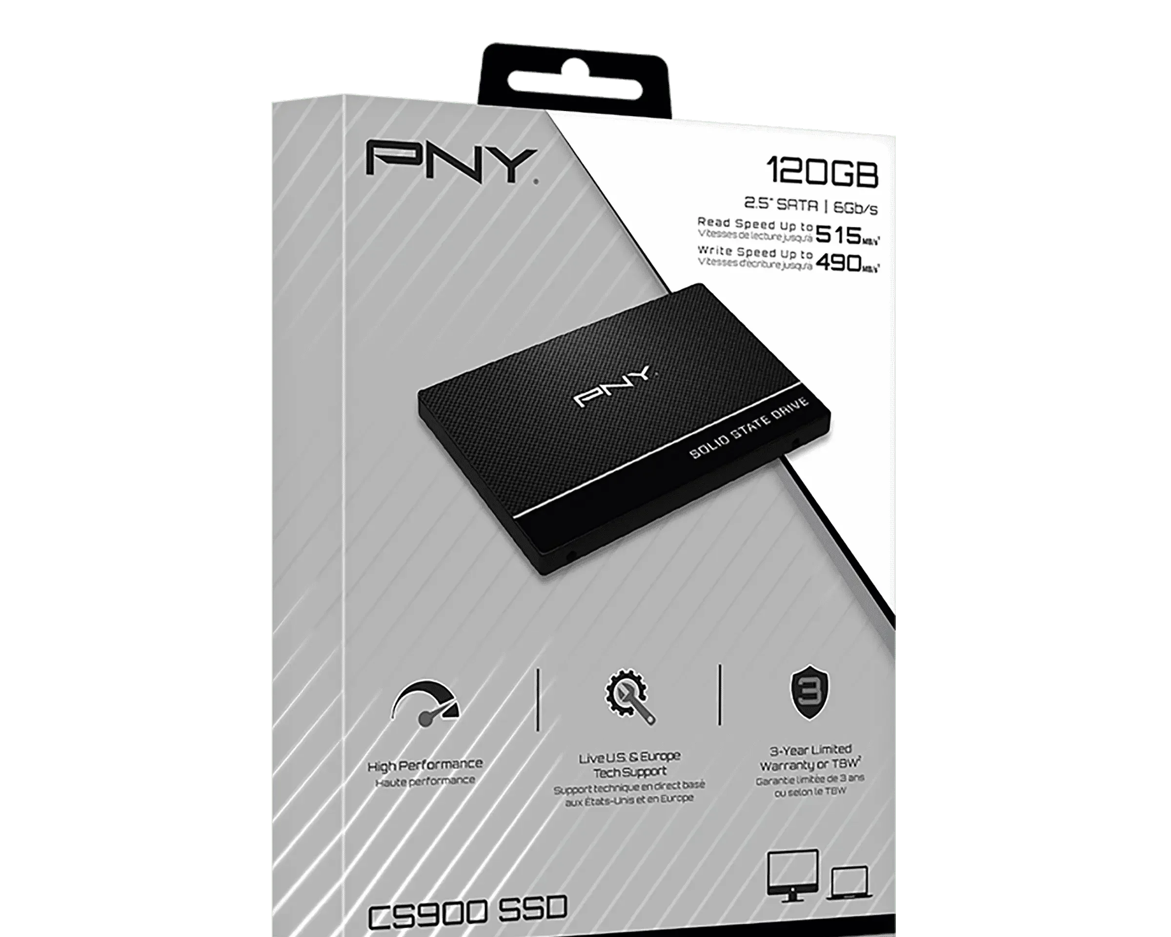 SSD SATA PNY 120GB
