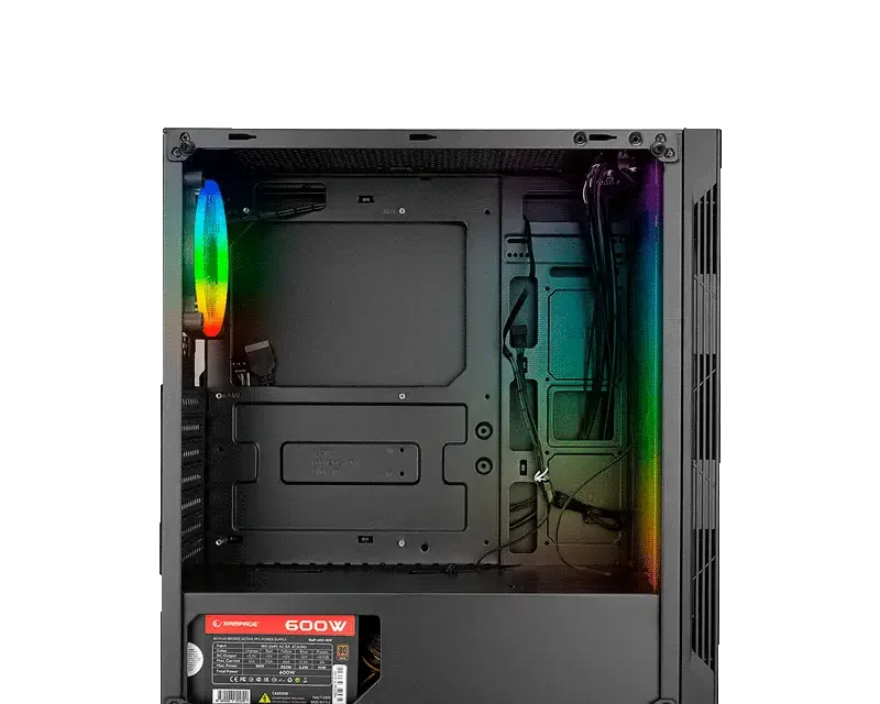 Rampage SPECTRA 600W 80 Plus Gaming Case