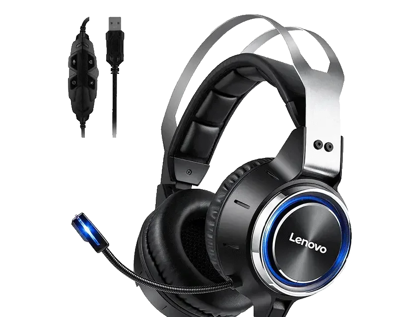 Lenovo HS25 Wired Gaming Headset Black
