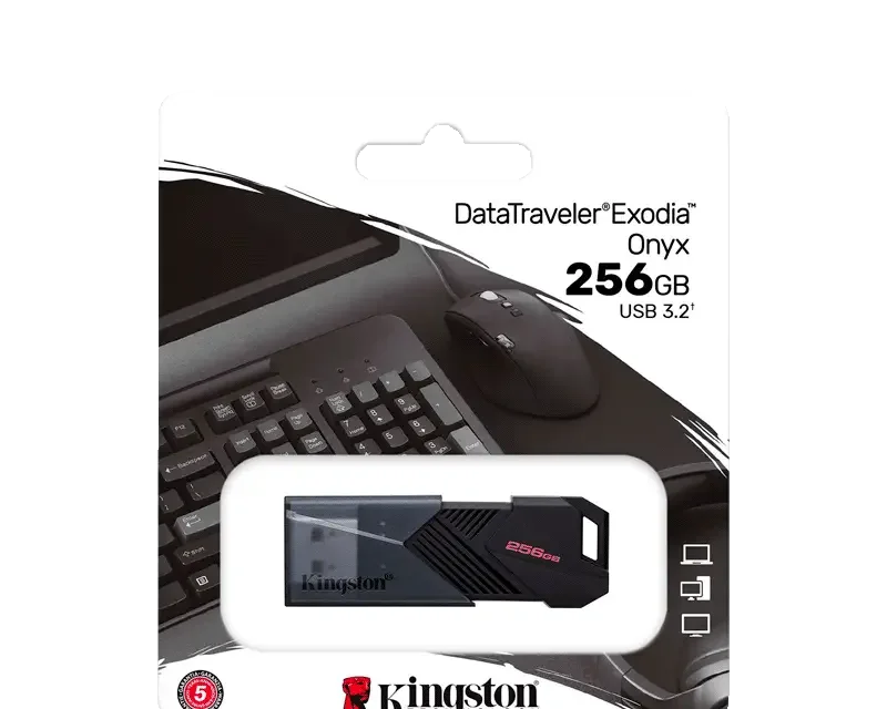 Kingston 256GB DataTraveler Exodia Onyx USB Flash Drive