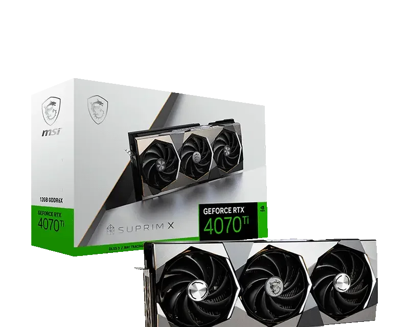 MSI GeForce RTX 4070 Ti Suprim X 12GB