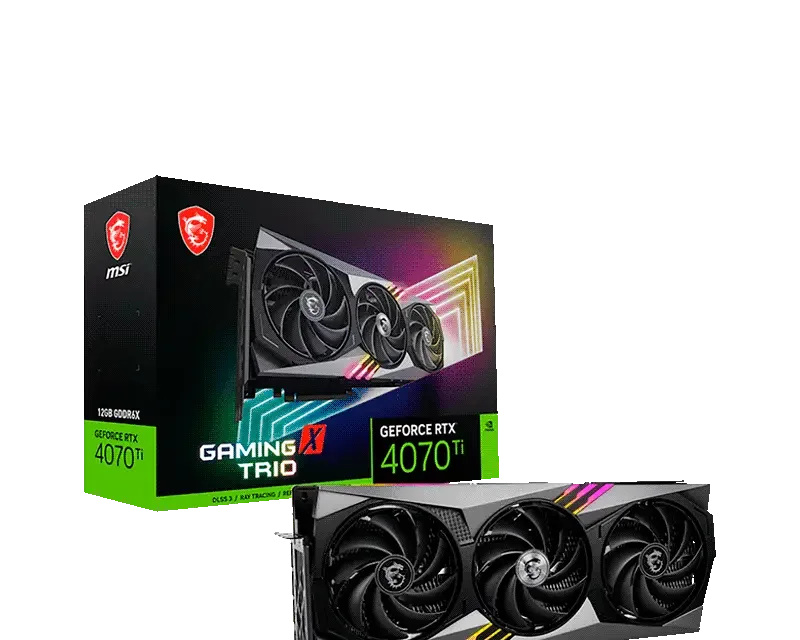 MSI GeForce RTX 4070 Ti GAMING X TRIO 12GB