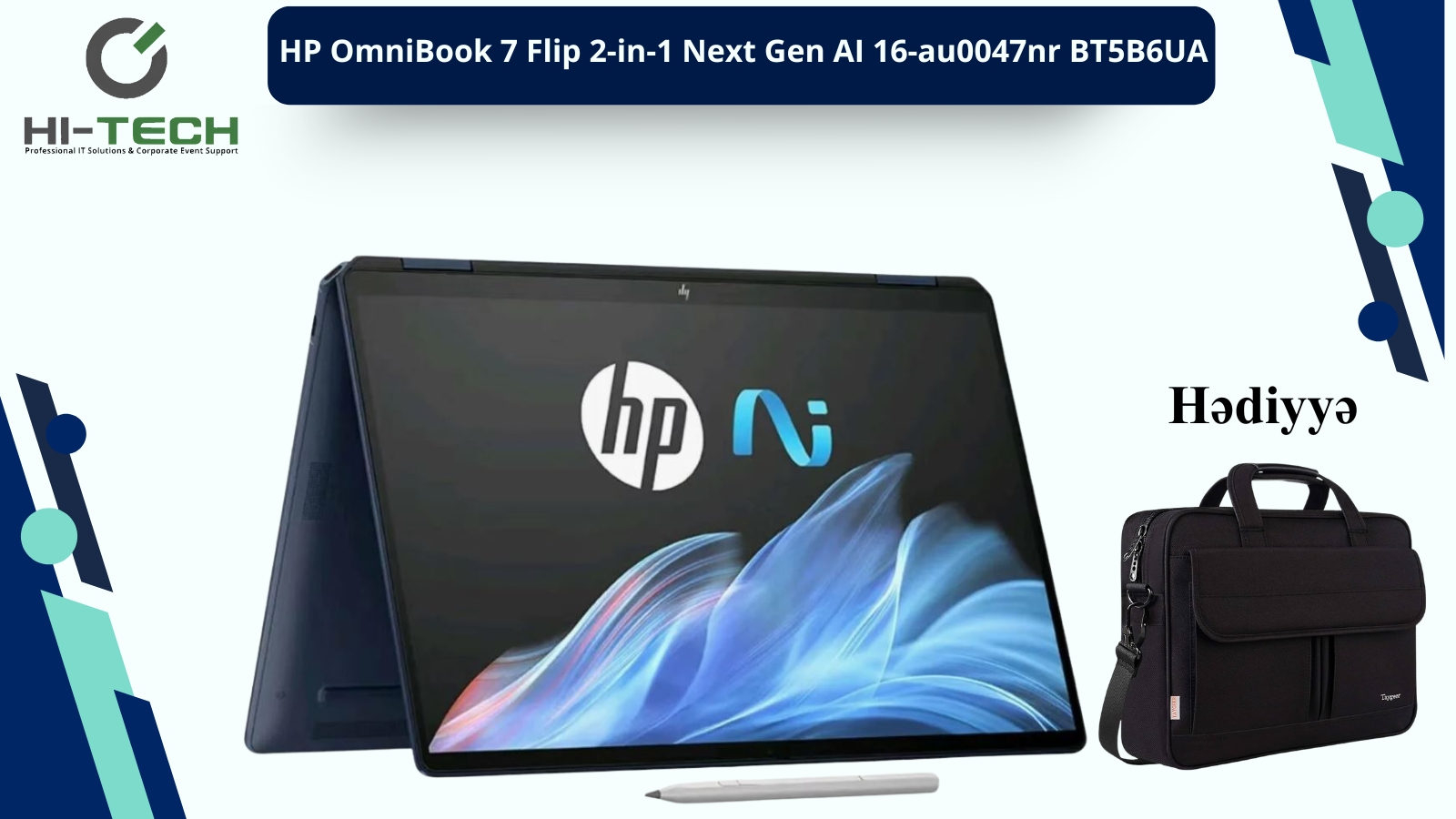 HP OmniBook 7 Flip 2-in-1 Next Gen AI 16-au0047nr BT5B6UA
